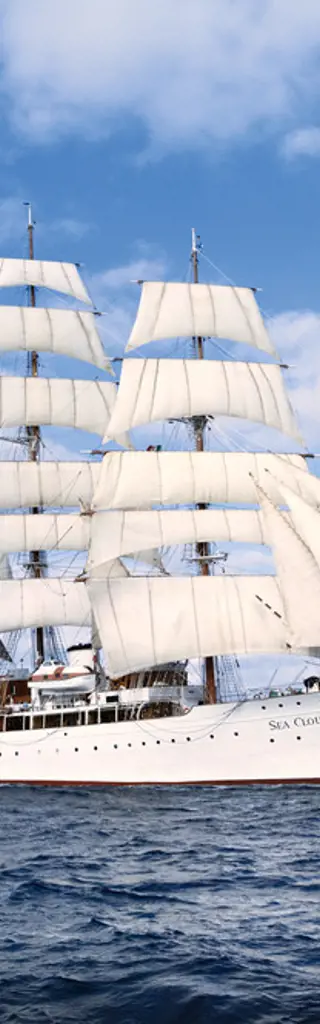 Karibische Lebensfreude – Segelkreuzfahrt mit der Sea Cloud oder Sea Cloud II